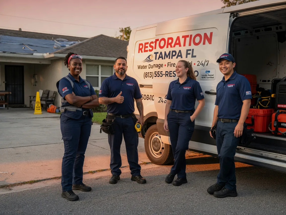 Water Damage Restoration company in Menifee, AR